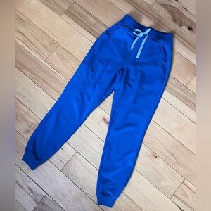 Women’s Figs royal blue scrub pants